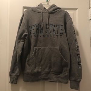 Gray Penn State Hoodie